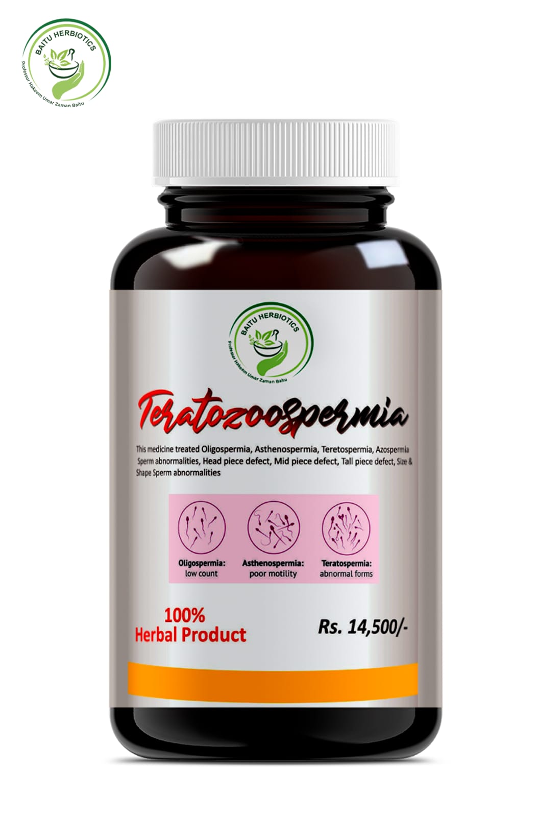 Teratozoospermia Cap