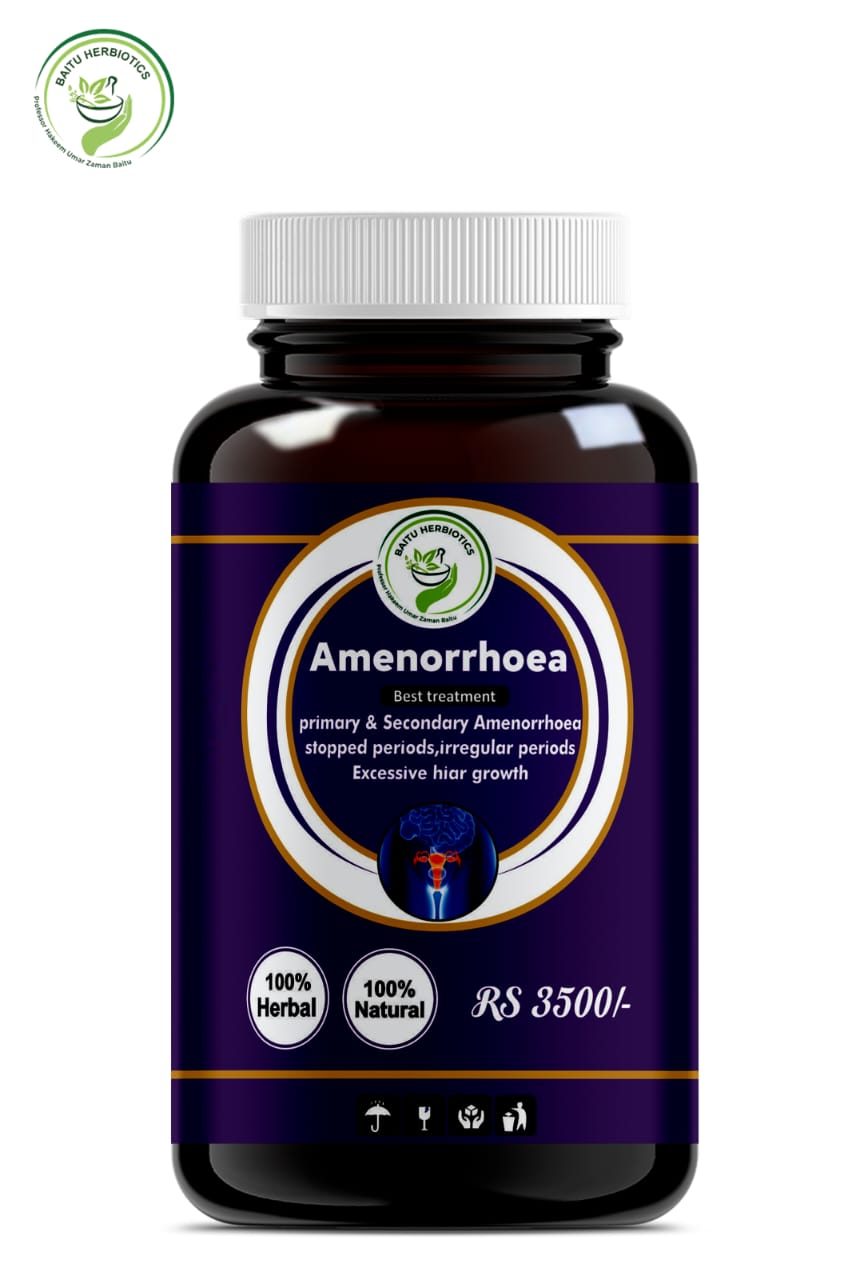 Amenorrhoea Cap